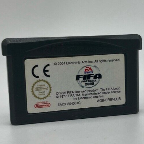 Fifa football 2005 game boy - fifa,