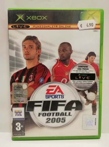 Fifa football 2005 per xbox - football,